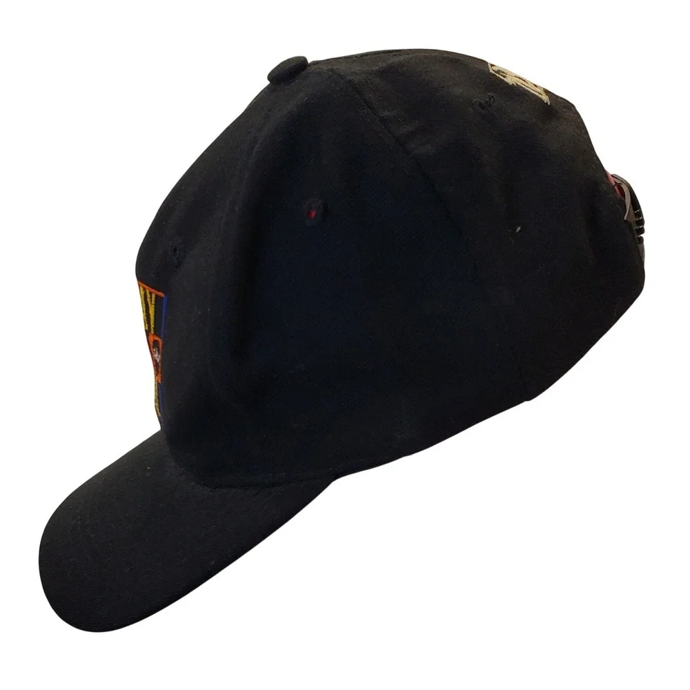 Vintage 90'ABC Monday Night Football Hat Top of the World Snapback Black Cap TOW